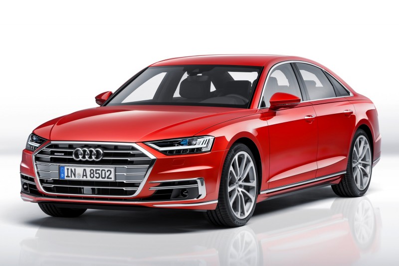 Audi在2018年主打車款為全新世代科技旗艦A8