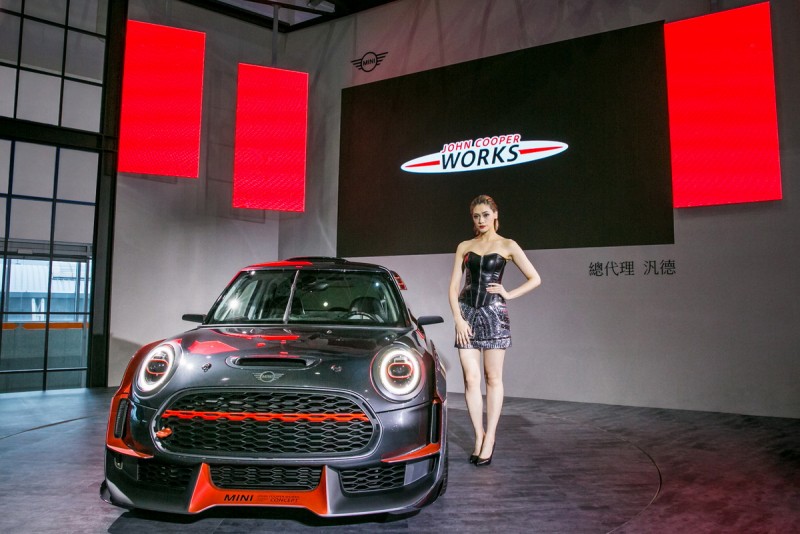  【2018台北車展】MINI JCW GP Concept概念車 亞洲首展, 全車系同步亮相 