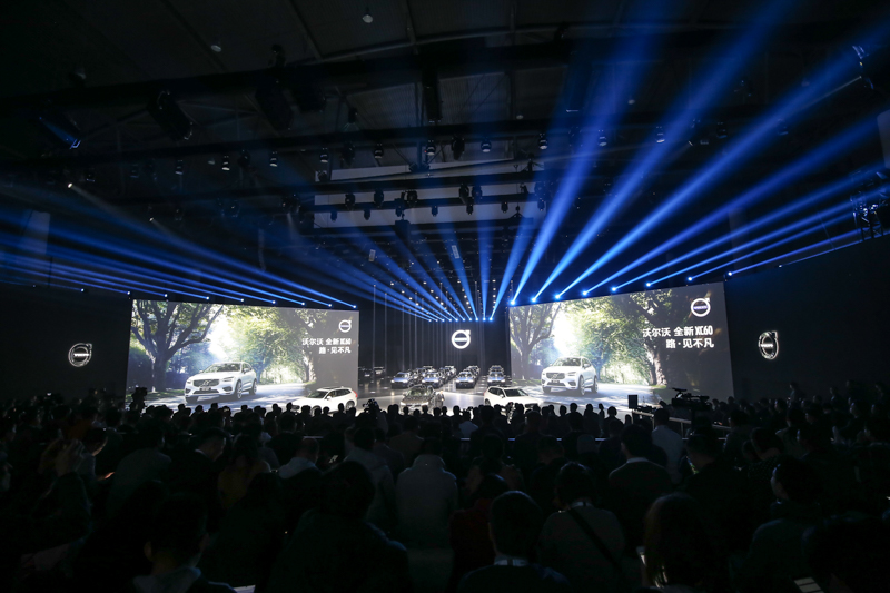 媲美金馬獎盛會的新世代XC60發表盛會,展現中國市場的驚人能量。