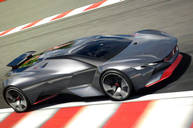 其實法國還是有在設計跑車,像是圖中2015年的Peugeot Vision Gran Turismo Concept就是一例。