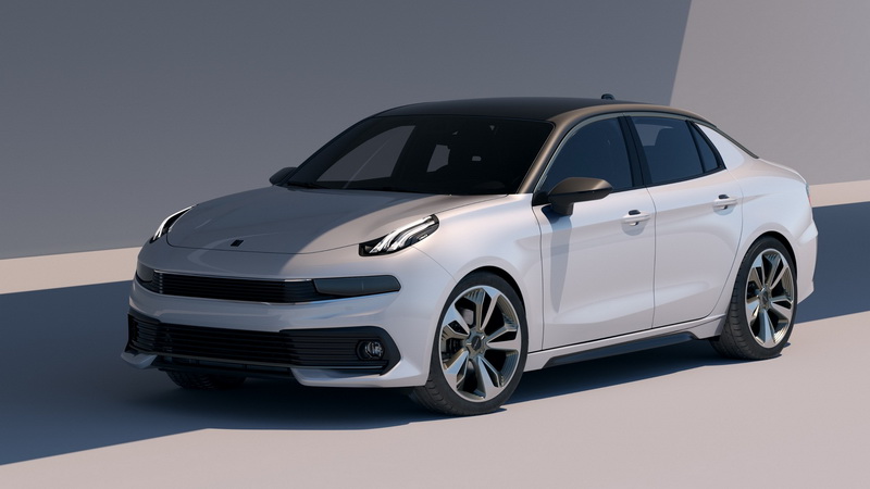 圖為Lynk & Co 03 Sedan Concept