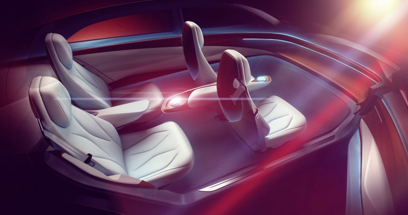 Volkswagen I.D. VIZZION概念車將是I.D.家族中,首款採用無方向盤設計的車款