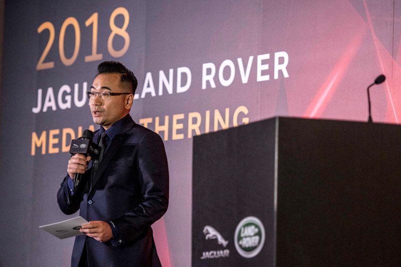 Jaguar Land Rover Taiwan 台灣分公司新任總經理曹耀中先生。