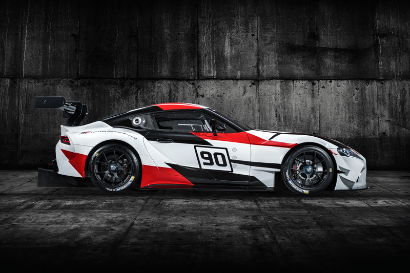 2018日內瓦車展亮相的GR Supra Racing Concept可視為新款Supra的雛形。