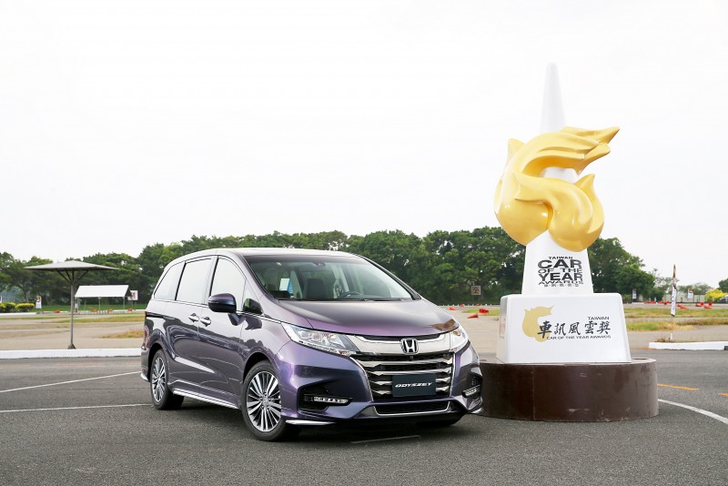 Honda ODYSSEY 亦3度奪冠【最佳進口大型MPV】