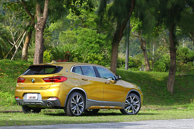 取材自跑車的個人化與侵略性，BMW X2自屬箇中佼佼者。