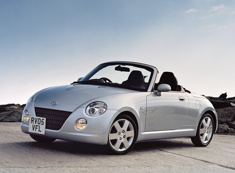 曾經引進國內的Daihatsu Copen堪稱是10多年前的平價小跑車代表