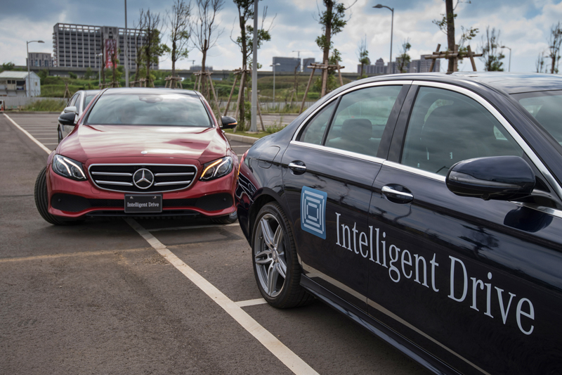 Mercedes-Benz引以為傲的「Intelligent Drive智慧駕駛輔助系統」象徵自動駕駛願景的來臨。