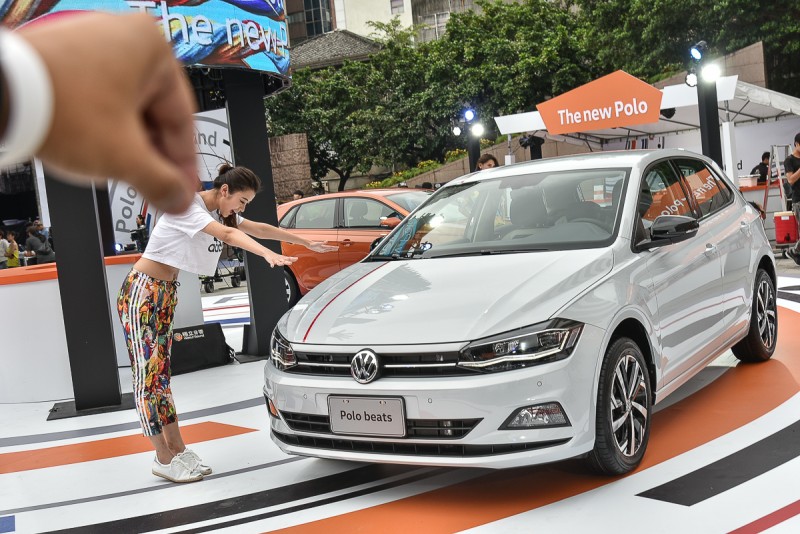 beats車型擁有beats 專屬外觀設計,是現場最受年輕人喜愛的車款