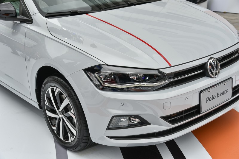 beats車型擁有beats 專屬外觀設計,包含自引擎蓋延伸至車頂的專屬飾條,B柱beats專屬徽飾,黑色高光澤車外後視鏡,以及beats專屬16吋Torsby鋁合金輪圈