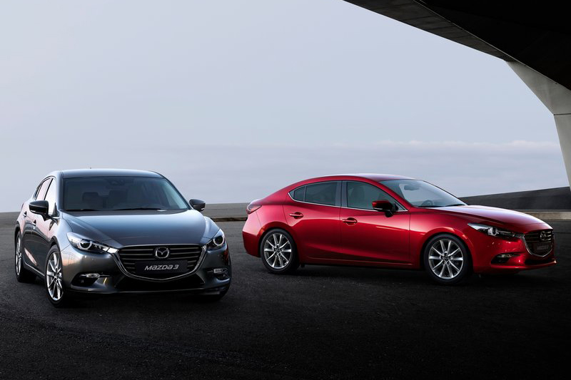 已步入世代末期的Mazda 3,面對Auris的洶洶來勢將以不變應萬變。