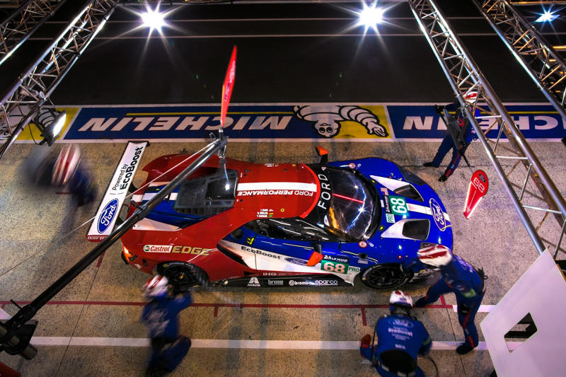 在2016年為Ford重返利曼拿下第一場勝利的Ford GT編號68車手Joey Hand (美國籍)、Sébastien Bourdais (法國籍)和Dirk Müller (德國籍)也渴望再次奪冠!