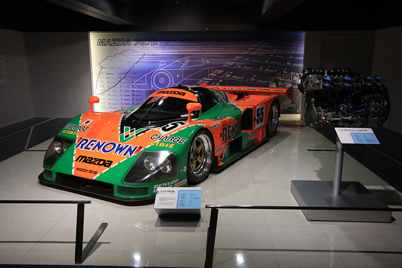 1991年的787B,這也是首輛拿下LaMans利曼24小時耐力賽的日本賽車。