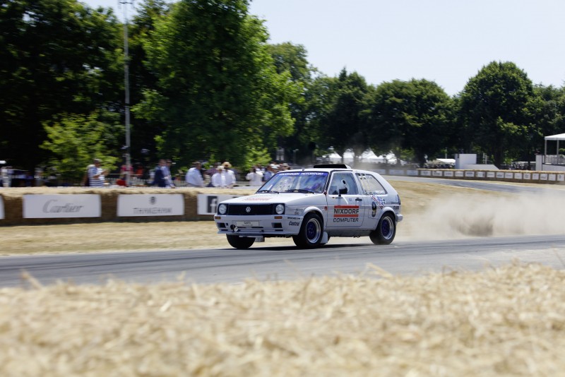 Volkswagen同步展演1987年 Golf 2 Bi-Motor Pikes Peak賽車,與車迷一同分享經典爬山賽勁駒