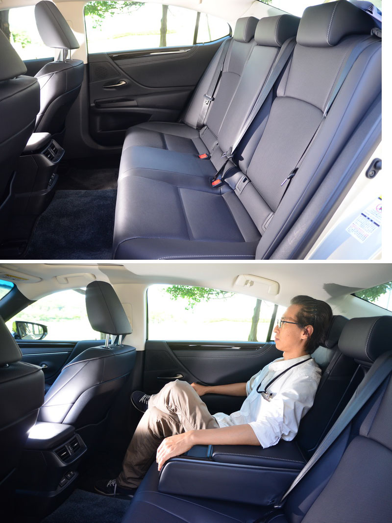 新的GA-K底盤讓車長、車寬、軸距皆比前代放大不少,多出來的空間完全展露在後座的車艙表現