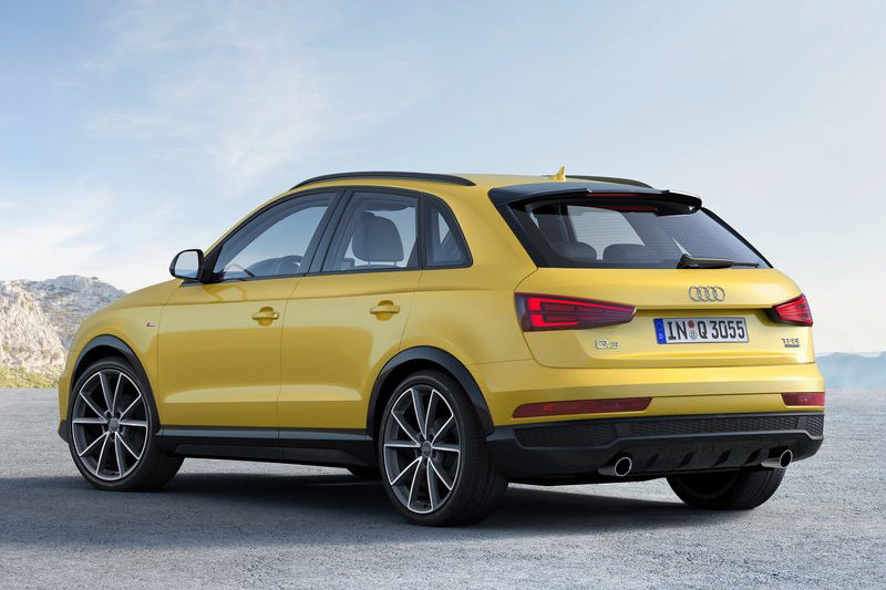 現行款Audi Q3圓圓的相當可愛,對比新款Q3照片雖不顯老態但卻相對和藹。