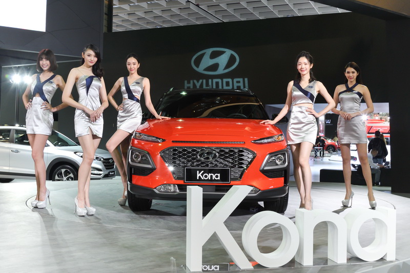 去年底今年初舉辦的台北車展中,Hyundai Kona便是舞台上的亮點。