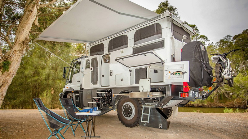 Mercedes-Benz Unimog改裝而來的EarthCruiser Explorer XPR440擁有超強的越野性能