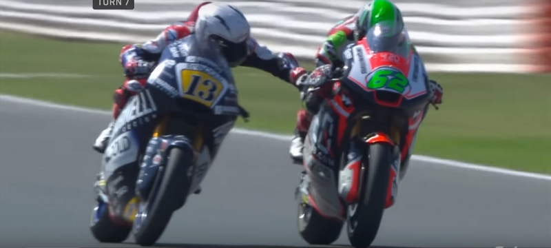  屁孩94狂，Moto 2車手Fenati：擋我？