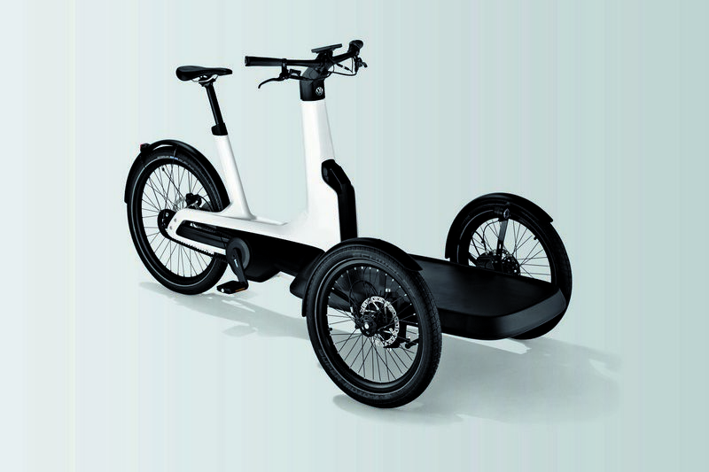 Cargo e-Bike配置250kw功率的電動馬達,具有時速25km/h、100公里行駛里程表現。