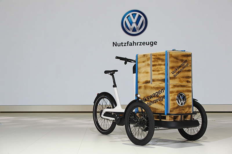 可愛到令人無法忽視的Cargo e-Bike,負責將物件送至消費者手上的最終貨運任務。