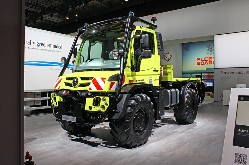 對大男生有著無比魅力的Unimog,當然也不可能會缺席。