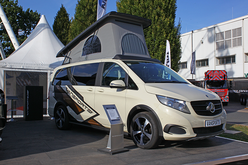Mercedes-Benz的California?在歐洲只要你有錢,就算是V-Class也能變身專業露營車。