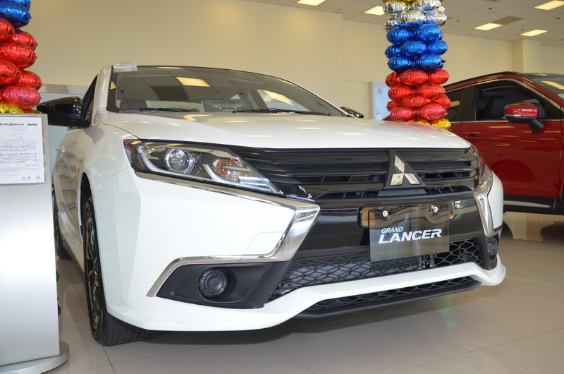 上個月才推出的Grand Lancer「極炫出色版」在外觀上增添了些空力套件
