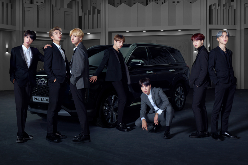  「BTS防彈少年團」擔任Hyundai Palisade全球品牌形象大使 