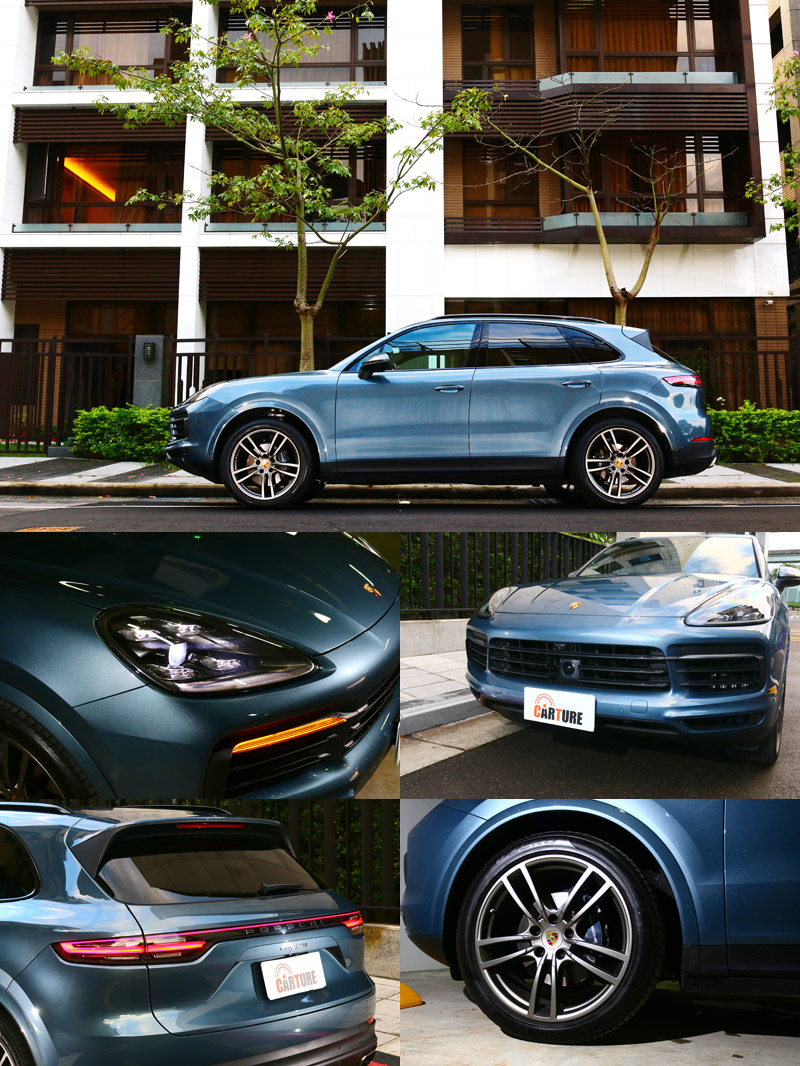 延續著Porsche一貫的風格,簡潔中展現跑車風韻。