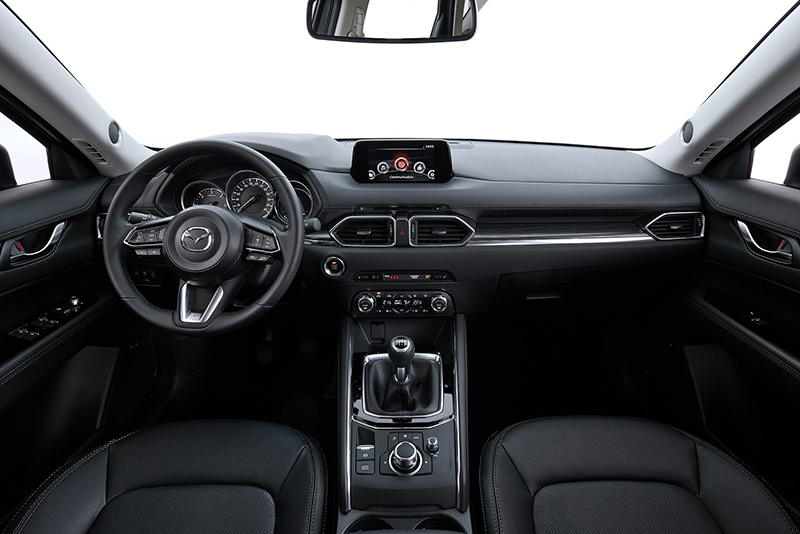 CX-5擁有相當富質感的座艙設計。