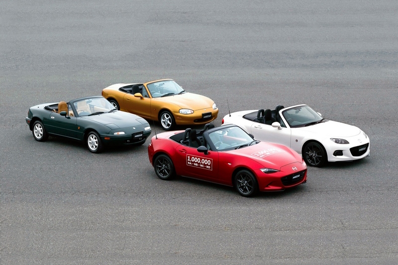 第一代MX-5於1989年推出,為紀念將於2/7推出MX-5 30th Anniversary Edition。