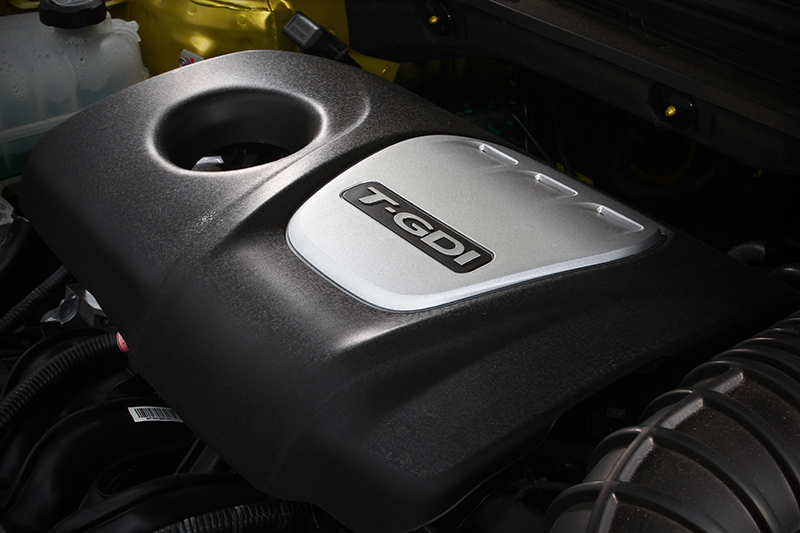 1.6L GDi缸內直噴渦輪增壓引擎,可輕易輸出204hp以及27kg-m峰值動力。