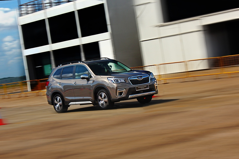 Forester e-Boxer油電系統主要著重於改善燃油效益。