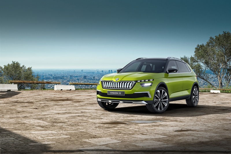 Skoda最新跨界休旅將是Vision X量產版本。