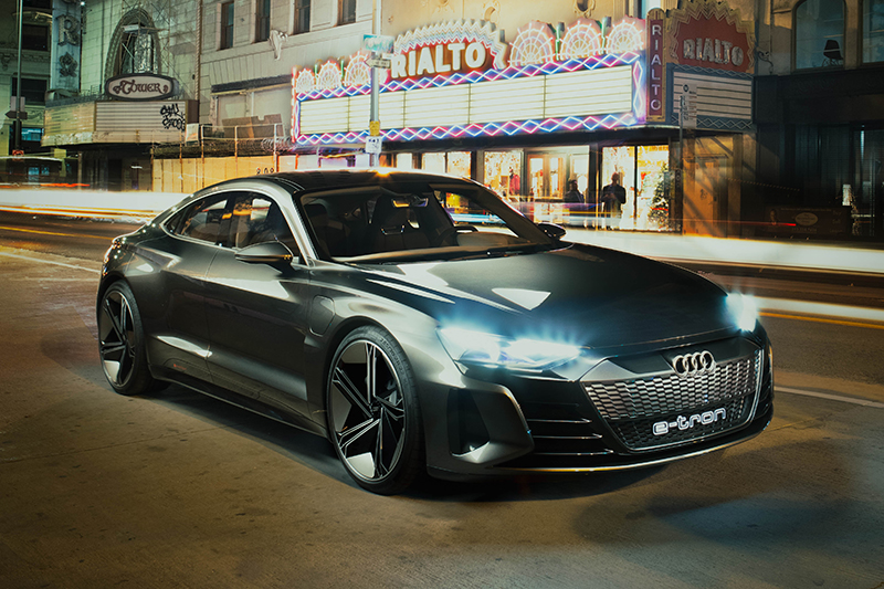 這輛Audi e-tron GT Concept有出現在《復仇者聯盟:終局之戰》裡,這樣算爆雷嗎?