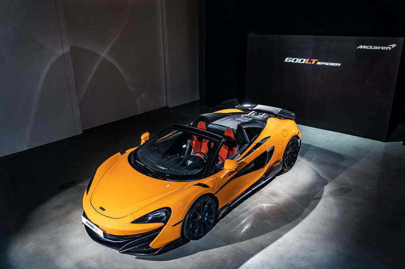  McLAREN 600LT Spider競技敞篷，1,480萬起限量引進! 