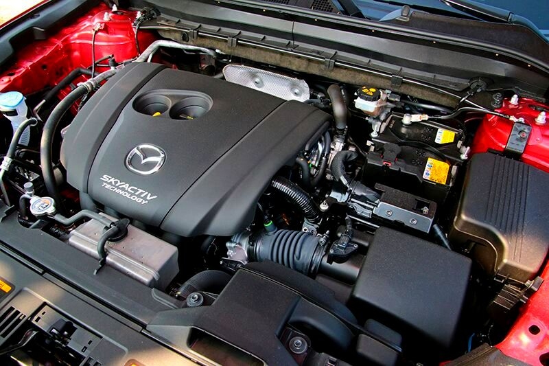 CX-5的165hp/21.7kgm帳面數據雖不及對手亮眼,但實際則有著不輸對手的氣勢。