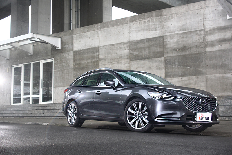 一眼望去,MAZDA6 WAGON 2.5修長的線條分外動人。