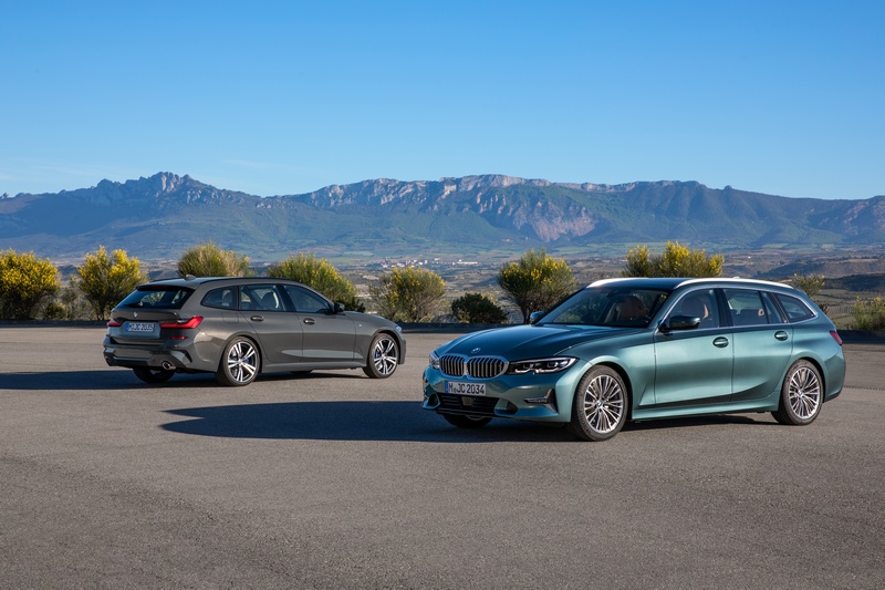 新世代3 Series Touring造型比照3 Series有著更為運動化樣貌。