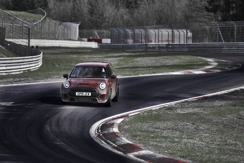 與上一代相比,此次Mini JCW GP能在紐柏林跑出8分內成績。