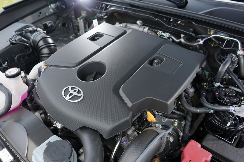 Hilux搭載的是與Granvia同一具2.8升柴油渦輪引擎