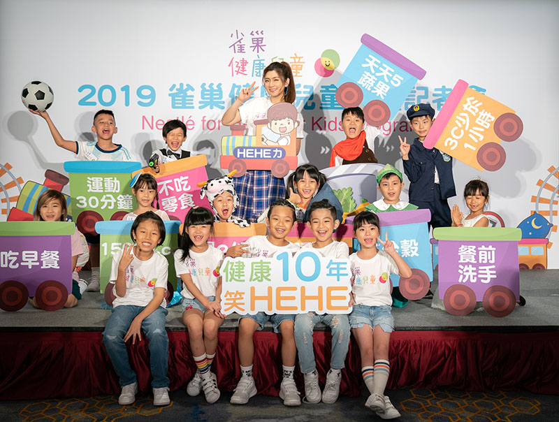 學霸過招,資優女神Selina教學童健康笑HEHE/業者提供