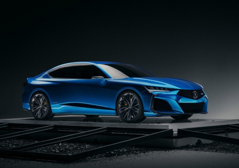  Acura Type S Concept替未來的TLX四門運動轎跑打頭陣! 