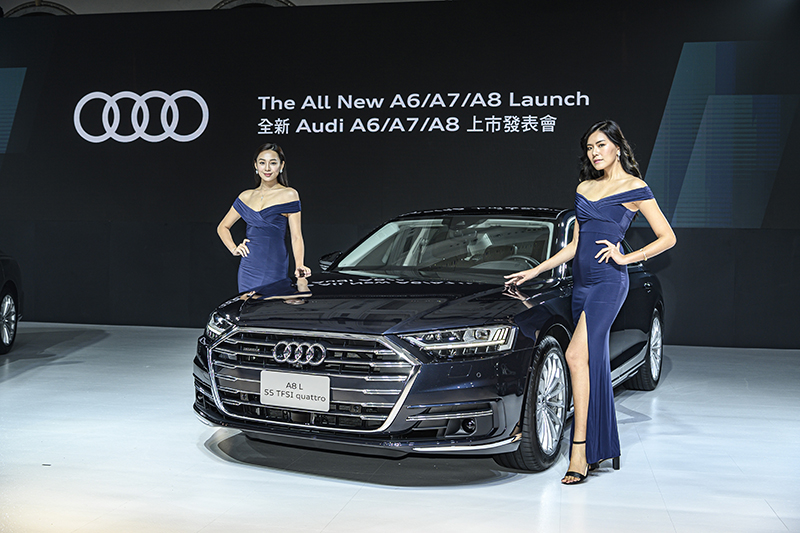 A8導入50 TDI quattro及55 TFSI quattro Premium兩種車型。