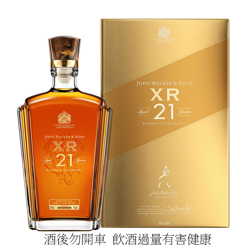 XR 21年蘇格蘭威士忌,建議售價NT$2,900