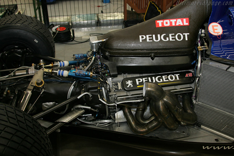 PEUGEOT在1994年開始以引擎供應商的身分投入F1賽事。