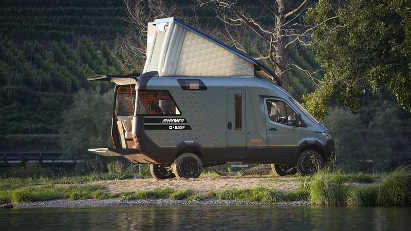 Hymer於Caravan Salon展帶來VisionVenture Concept露營概念車。