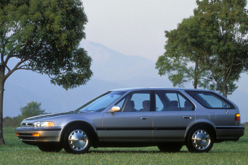 90年代前,旅行車主要仍被賦予較濃厚的工作屬性。(圖為四代Honda Accord Wagon)