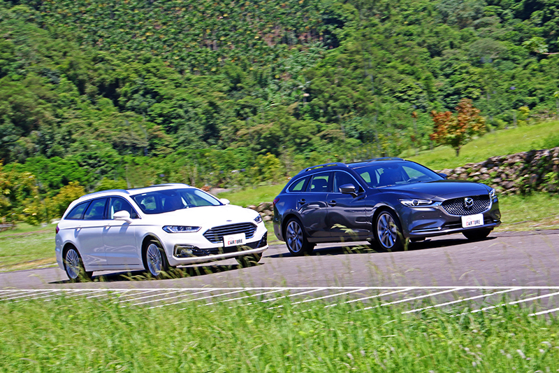 要美型要質感選Mazda6 Wagon,要運動要操駕樂趣選Mondeo Wagon,雖同為旅行車但卻定義出不同的市場需求